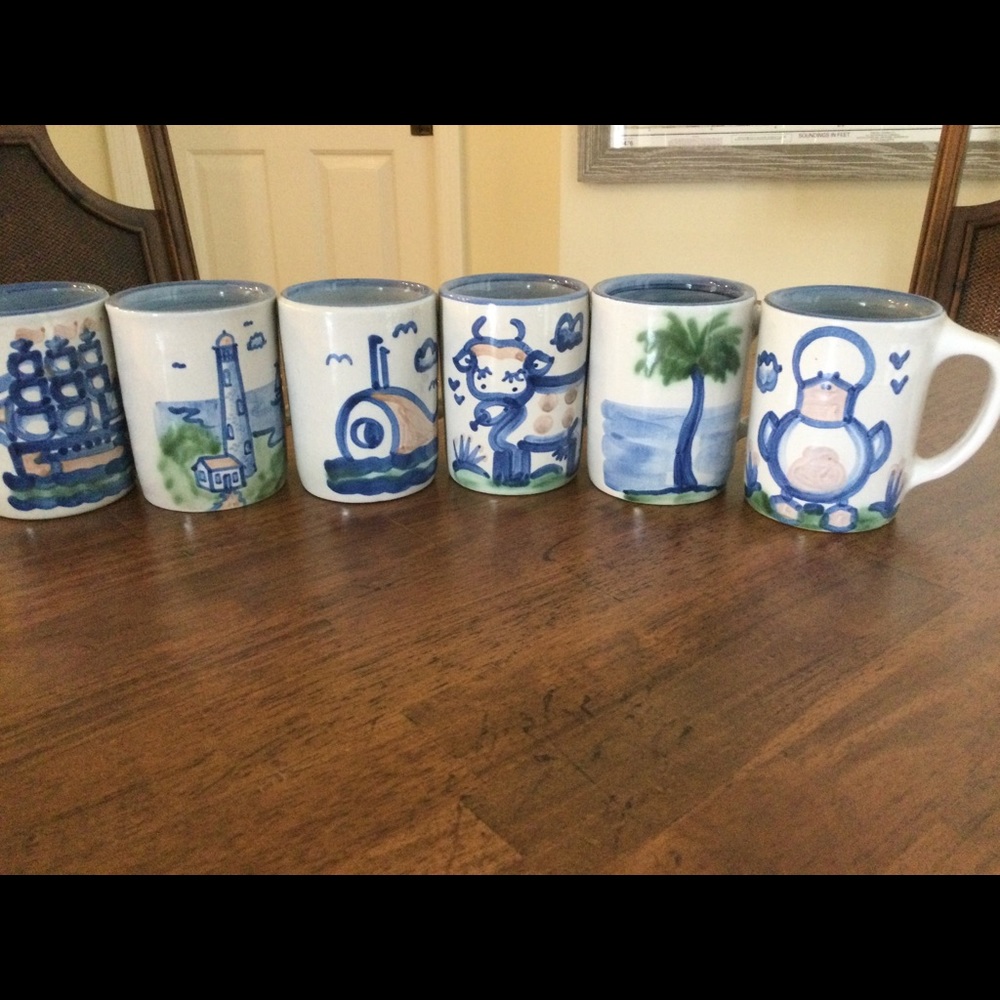 Hadley pottery mugs